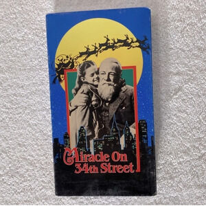 Vintage FOX Video Miracle On  34Th Street VHS Tape